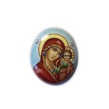 Финифть с образом Богородица Казанская